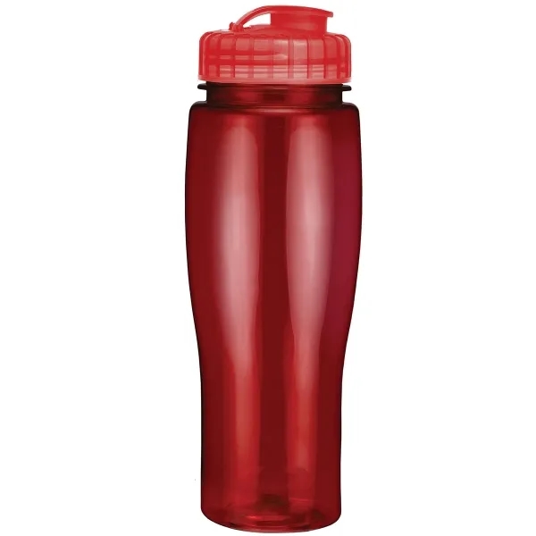 24oz Translucent Contour Bottle with Flip Top Lid - 24oz Translucent Contour Bottle with Flip Top Lid - Image 90 of 92