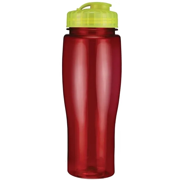 24oz Translucent Contour Bottle with Flip Top Lid - 24oz Translucent Contour Bottle with Flip Top Lid - Image 91 of 92