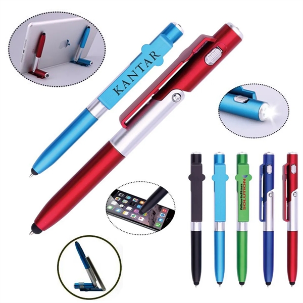 Magic Fold 4-In-1 Multi-Function Stylus Pen - Magic Fold 4-In-1 Multi-Function Stylus Pen - Image 0 of 0