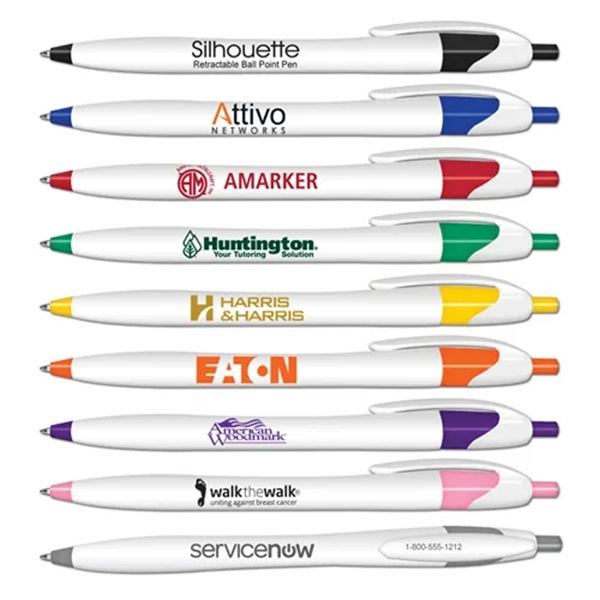 Silhouettea Retractable Ballpoint Pen - Silhouettea Retractable Ballpoint Pen - Image 0 of 9