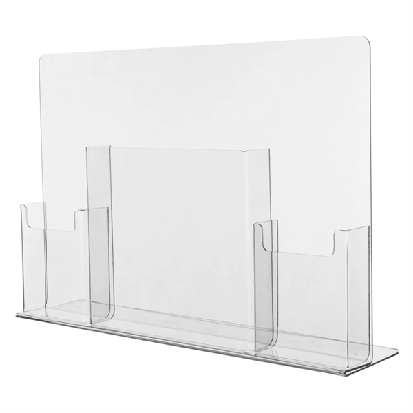 Premier 3 Pocket Magazine & Brochure Holder - Premier 3 Pocket Magazine & Brochure Holder - Image 0 of 1