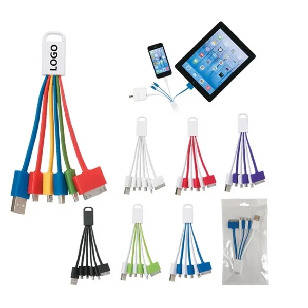 5-in-1 Charging Cable for mobile phone - 5-in-1 Charging Cable for mobile phone - Image 0 of 2