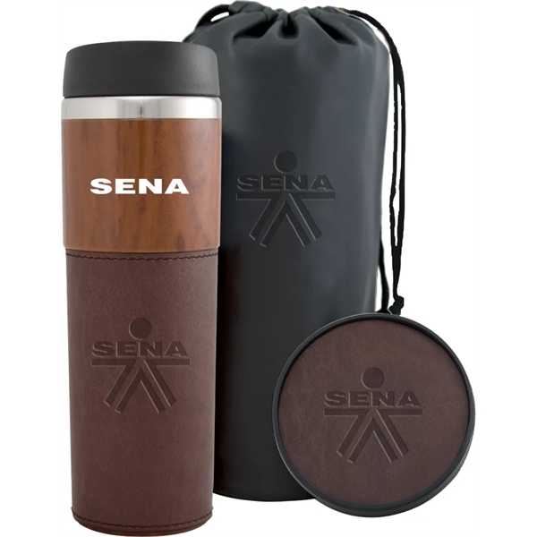 Alta Series Woodgrain Tumbler Gift Set - Alta Series Woodgrain Tumbler Gift Set - Image 2 of 11