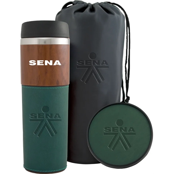 Alta Series Woodgrain Tumbler Gift Set - Alta Series Woodgrain Tumbler Gift Set - Image 3 of 11