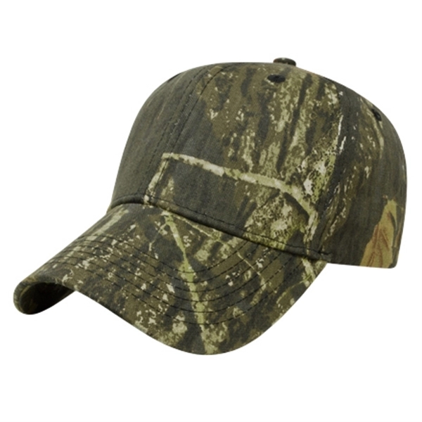 Six Panel Structured Camo Cap - Six Panel Structured Camo Cap - Image 5 of 9