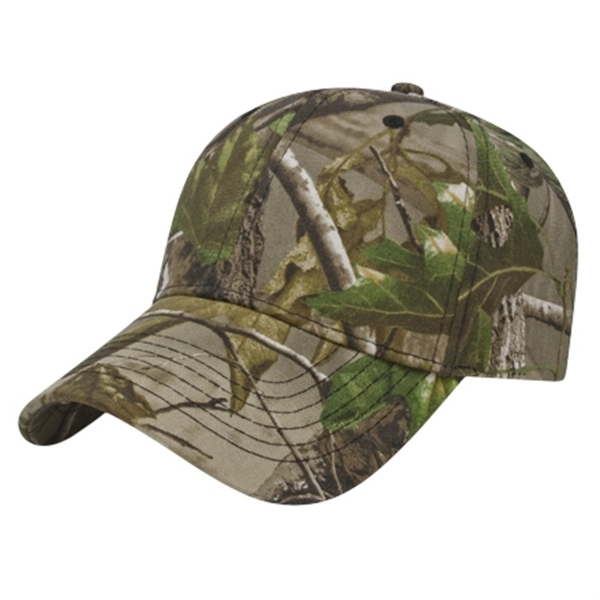 Six Panel Structured Camo Cap - Six Panel Structured Camo Cap - Image 7 of 9