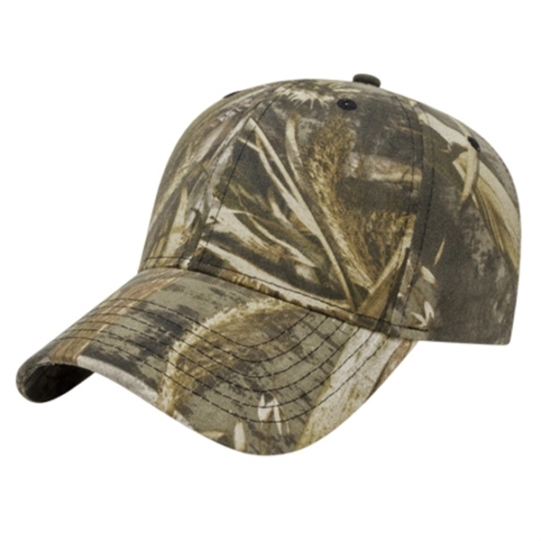Six Panel Structured Camo Cap - Six Panel Structured Camo Cap - Image 8 of 9