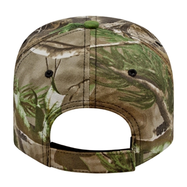 Six Panel Structured Camo Cap - Six Panel Structured Camo Cap - Image 9 of 9