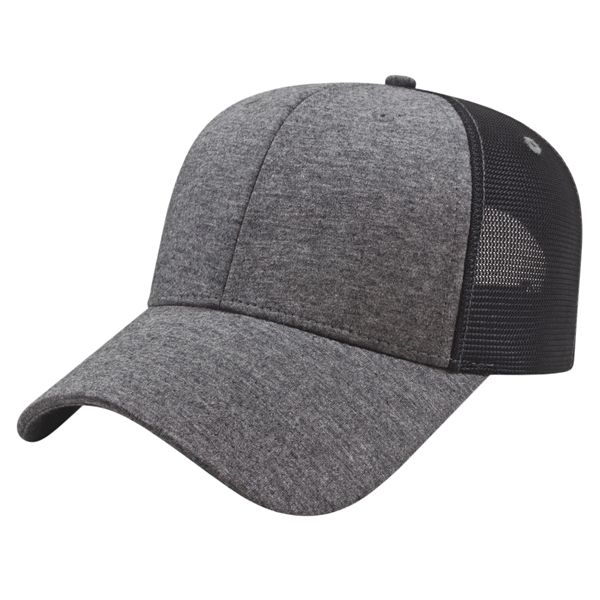 Cotton Jersey Cap with Hi-Tech Mesh Back - Cotton Jersey Cap with Hi-Tech Mesh Back - Image 3 of 4