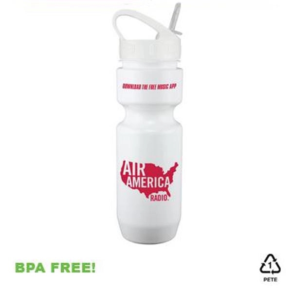 22oz Bike Bottle with Sport Sip Lid & Straw - 22oz Bike Bottle with Sport Sip Lid & Straw - Image 0 of 1