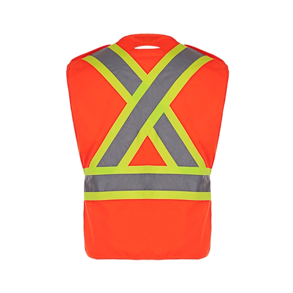 One Size High Vis Safety Vest - One Size High Vis Safety Vest - Image 1 of 5