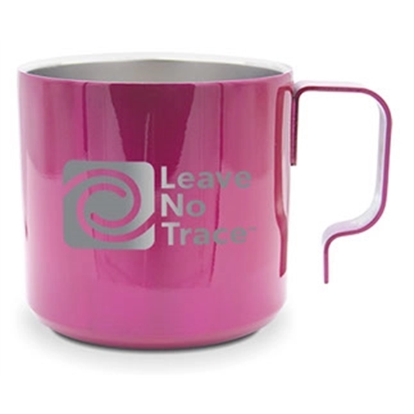 13 oz. Stainless Steel Summit Camp Mug-Closeout - 13 oz. Stainless Steel Summit Camp Mug-Closeout - Image 2 of 4