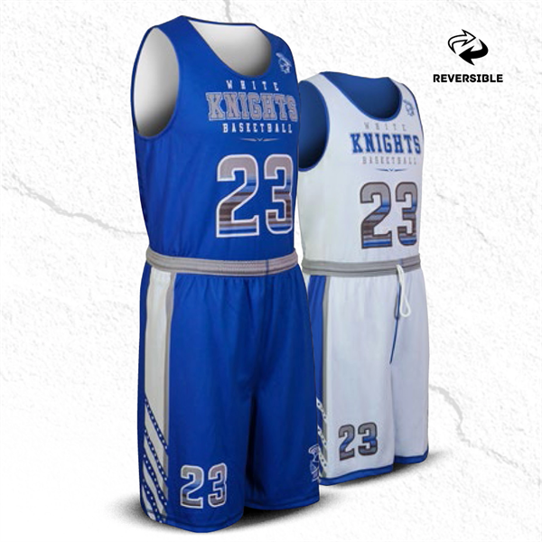 Men's Sublimated Reversible Fitted Basketball Jersey - Men's Sublimated Reversible Fitted Basketball Jersey - Image 0 of 0