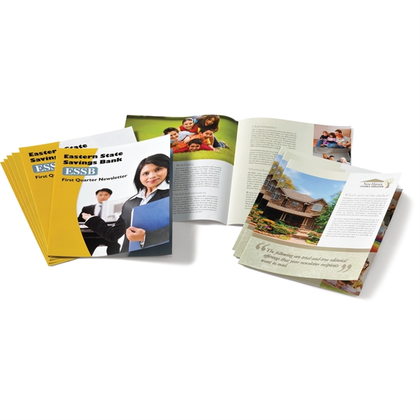 Newsletter, Full Color - With Binding & 3/16" Holes - Newsletter, Full Color - With Binding & 3/16" Holes - Image 0 of 1