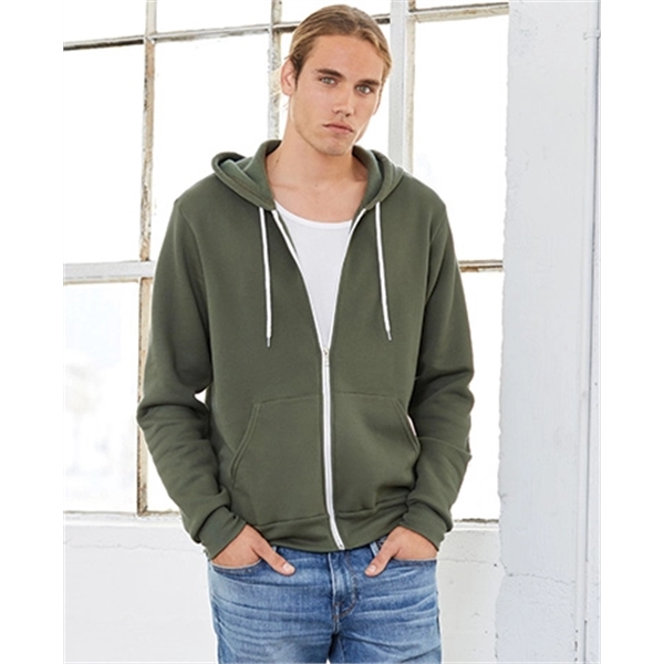Unisex Sponge Fleece Full Zip Hoodie