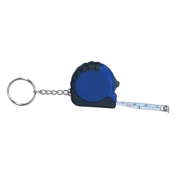 Mini Grip Tape Measure Key Chain 3.25