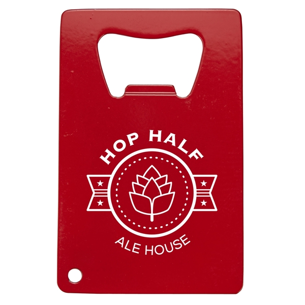 Stainless Steel Credit Card Bottle Opener - Stainless Steel Credit Card Bottle Opener - Image 0 of 5