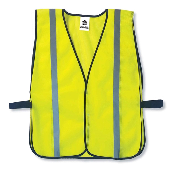 Ergodyne®Hi-Vis Safety Vest - Non-Certified, Hook + Loop - Ergodyne®Hi-Vis Safety Vest - Non-Certified, Hook + Loop - Image 0 of 1