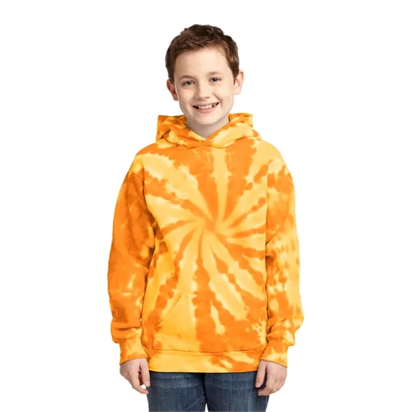 Port & Company Youth Tie-Dye Pullover Hooded Sweatshirt. - Port & Company Youth Tie-Dye Pullover Hooded Sweatshirt. - Image 6 of 60