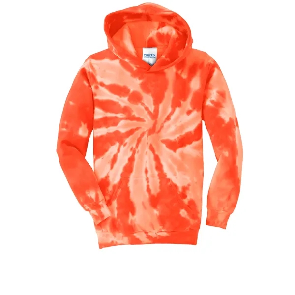 Port & Company Youth Tie-Dye Pullover Hooded Sweatshirt. - Port & Company Youth Tie-Dye Pullover Hooded Sweatshirt. - Image 24 of 60