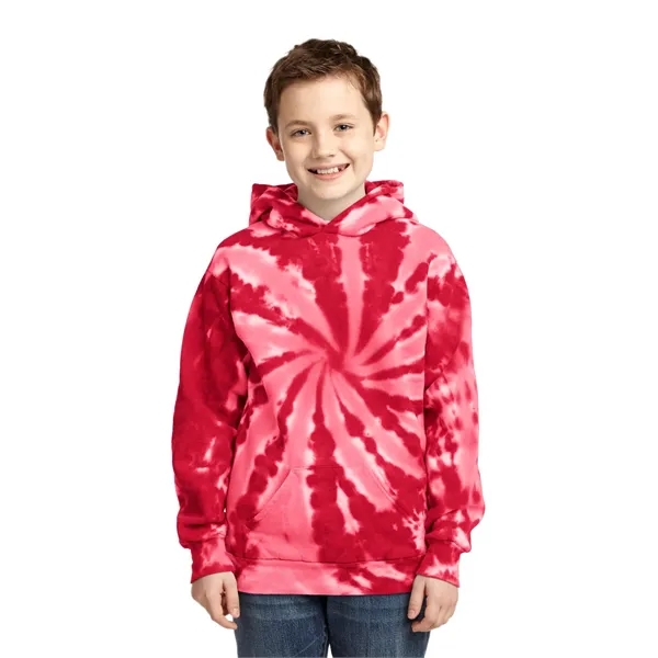 Port & Company Youth Tie-Dye Pullover Hooded Sweatshirt. - Port & Company Youth Tie-Dye Pullover Hooded Sweatshirt. - Image 35 of 60