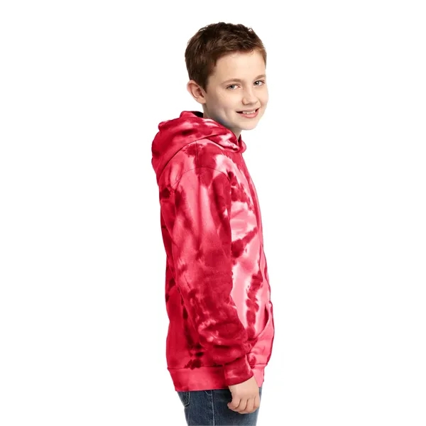 Port & Company Youth Tie-Dye Pullover Hooded Sweatshirt. - Port & Company Youth Tie-Dye Pullover Hooded Sweatshirt. - Image 37 of 60