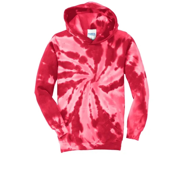 Port & Company Youth Tie-Dye Pullover Hooded Sweatshirt. - Port & Company Youth Tie-Dye Pullover Hooded Sweatshirt. - Image 38 of 60