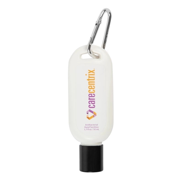 1.7oz. Hand Sanitizer Gel with Carabiner - 1.7oz. Hand Sanitizer Gel with Carabiner - Image 0 of 0