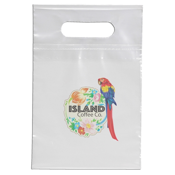 7W x 10 1/2H Die Cut Handle Bag - Dynamic Color - 7W x 10 1/2H Die Cut Handle Bag - Dynamic Color - Image 8 of 13