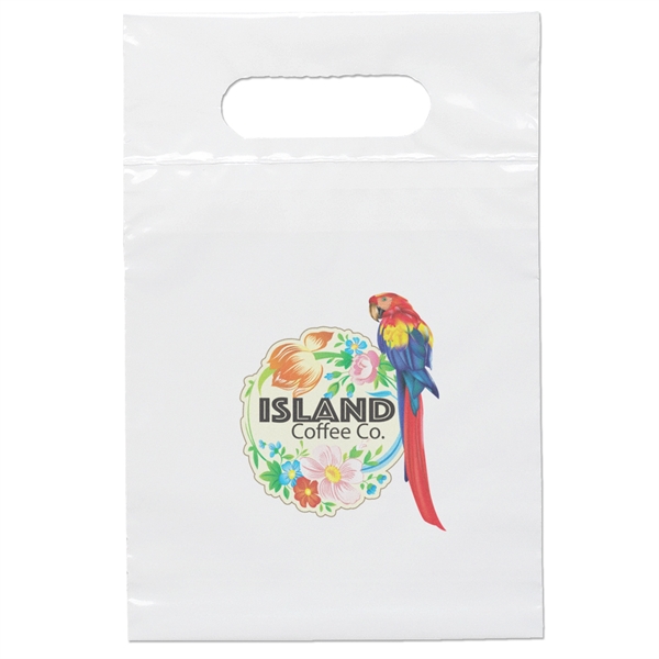7W x 10 1/2H Die Cut Handle Bag - Dynamic Color - 7W x 10 1/2H Die Cut Handle Bag - Dynamic Color - Image 12 of 13