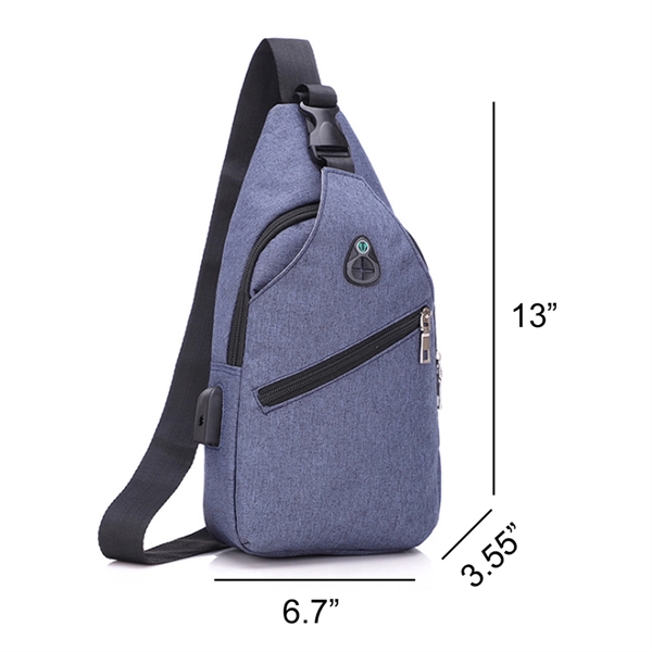 Mens Sling Bag - Mens Sling Bag - Image 2 of 5