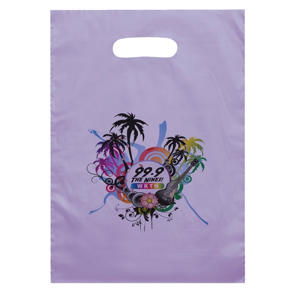 Custom Aster™- Frosted Die Cut Bag - Dynamic Color