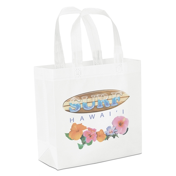 Lulu Laminated Non-Woven Tote - Dynamic Color