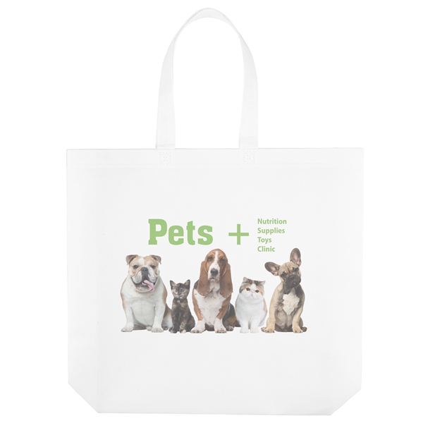 Ava - Laminated Non-Woven Tote - Dynamic Color