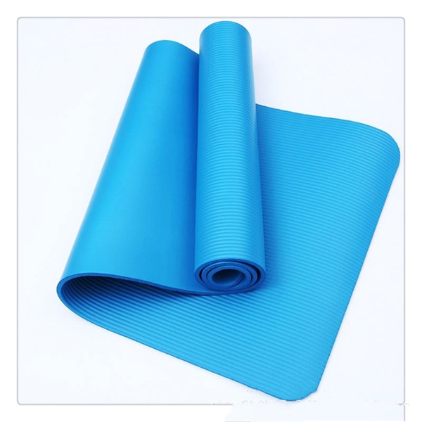 Solid Color Single Side Embossed Fitness Yoga Mat - Solid Color Single Side Embossed Fitness Yoga Mat - Image 2 of 2