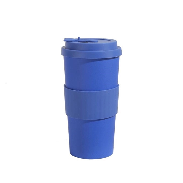 16 Oz Wheat Travel Tumbler - 16 Oz Wheat Travel Tumbler - Image 0 of 1