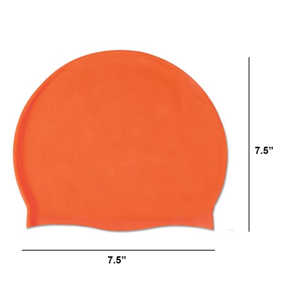 Silicone Swim Cap for Kids - Silicone Swim Cap for Kids - Image 2 of 4