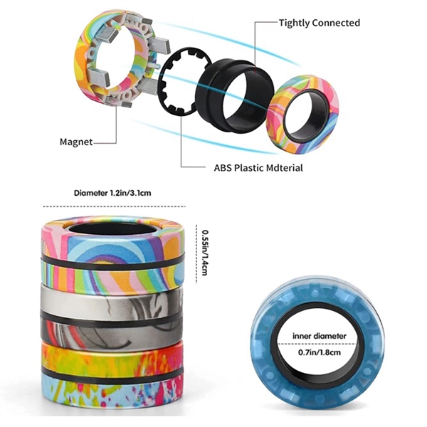 Magnetic Fidget Toy Set - Magnetic Fidget Toy Set - Image 2 of 2