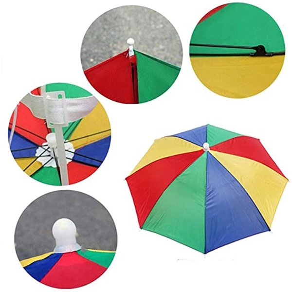 Wearing Umbrella Hat - Wearing Umbrella Hat - Image 1 of 3