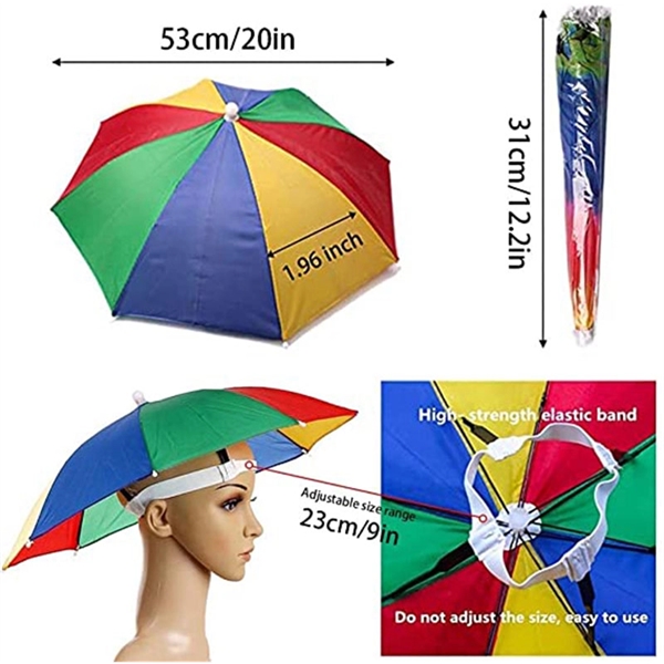 Wearing Umbrella Hat - Wearing Umbrella Hat - Image 2 of 3