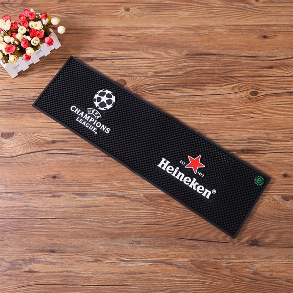 Custom PVC Bar Mats 21" x 3.5" - Custom PVC Bar Mats 21" x 3.5" - Image 6 of 10