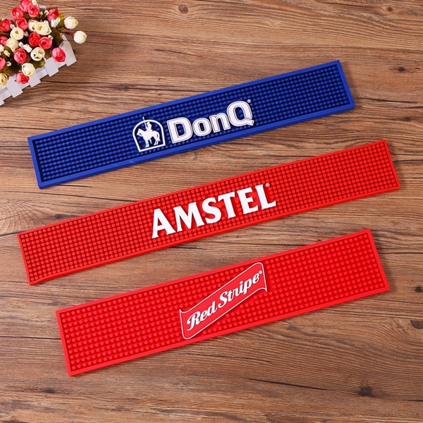 Custom PVC Bar Mats 21" x 3.5" - Custom PVC Bar Mats 21" x 3.5" - Image 8 of 10
