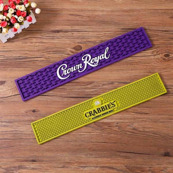 Custom PVC Bar Mats 21" x 3.5" - Custom PVC Bar Mats 21" x 3.5" - Image 10 of 10