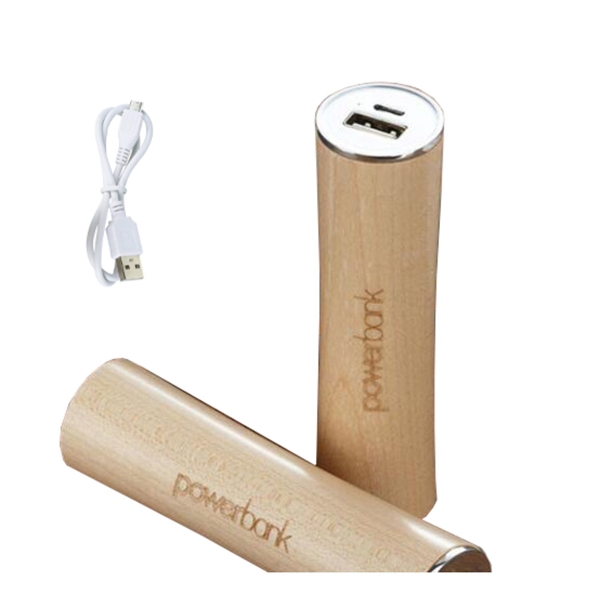 SEVILLE Cylindrical Shaped Portable Charger - SEVILLE Cylindrical Shaped Portable Charger - Image 0 of 8