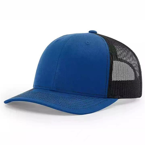 6 Panel Mesh Trucker Cap - 6 Panel Mesh Trucker Cap - Image 7 of 8