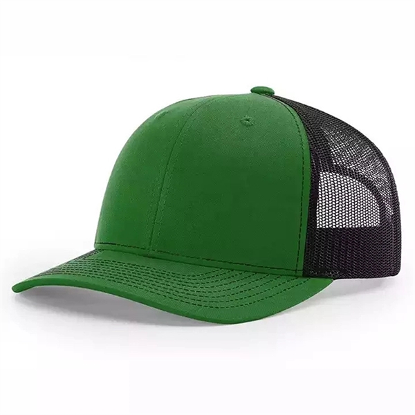 6 Panel Mesh Trucker Cap - 6 Panel Mesh Trucker Cap - Image 6 of 8