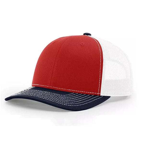 6 Panel Mesh Trucker Cap - 6 Panel Mesh Trucker Cap - Image 4 of 8