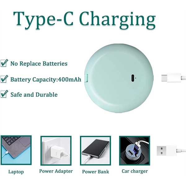 Rechargeable  LED Compact-Mirror - Rechargeable  LED Compact-Mirror - Image 2 of 3