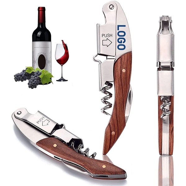 Multifunctional Stainless Steel Wine Corkscrew - Multifunctional Stainless Steel Wine Corkscrew - Image 0 of 2