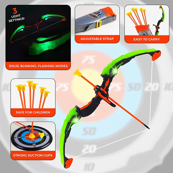 Light Up Archery Toy Set - Light Up Archery Toy Set - Image 1 of 5
